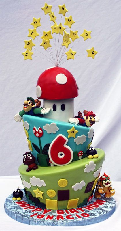 Some Super Mario Cake / Super Mario Cake ideas