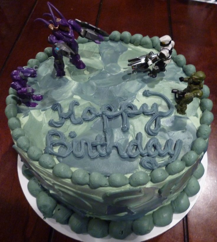 Halo Cakes Ideas / Halo Themed Cakes
