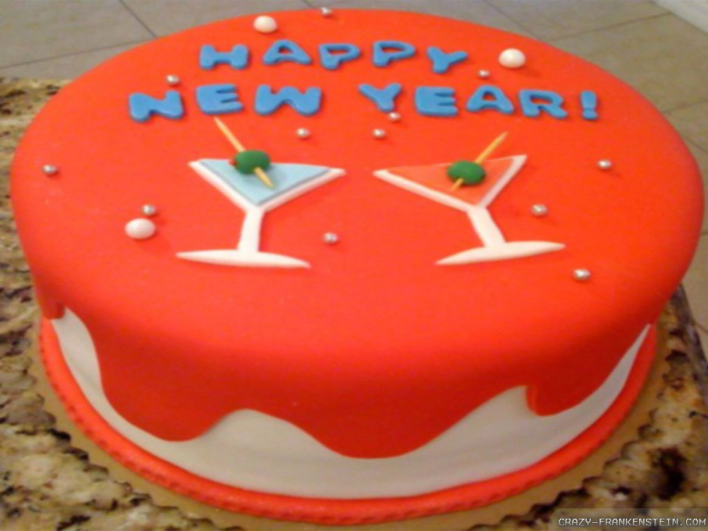 Happy New Year Cakes / Happy New Year Themed Cakes