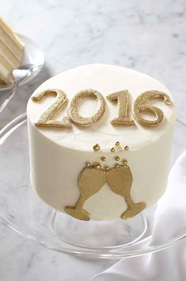 Happy New Year Cakes / Happy New Year Themed Cakes
