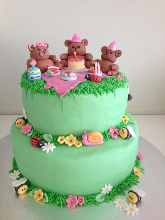 Some Teddy Themed Cakes on Teddy Day