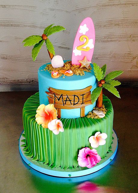 Some wonderful surfing themed cakes-surfers cake ideas