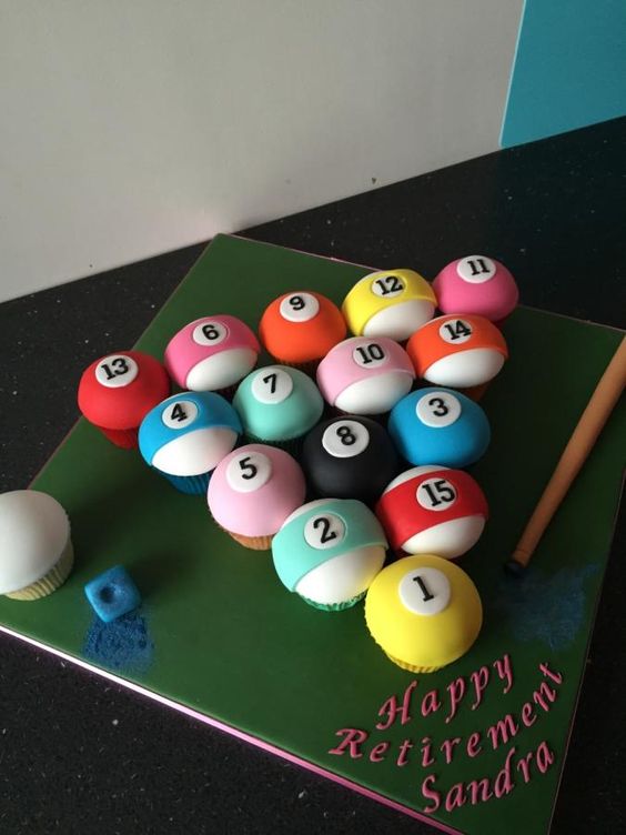 snooker billiards themed cakes-snooker cake ideas