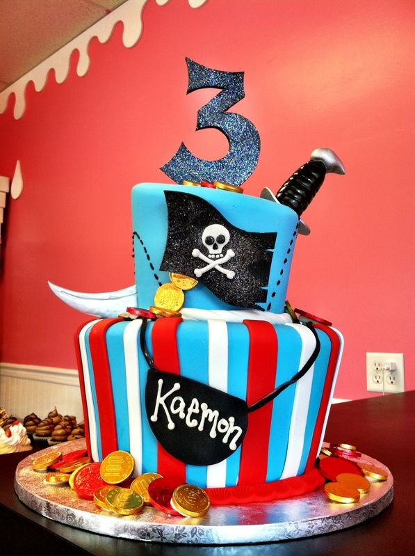 Some Cool Pirates Themed Cake IdeasPirates Cake designs