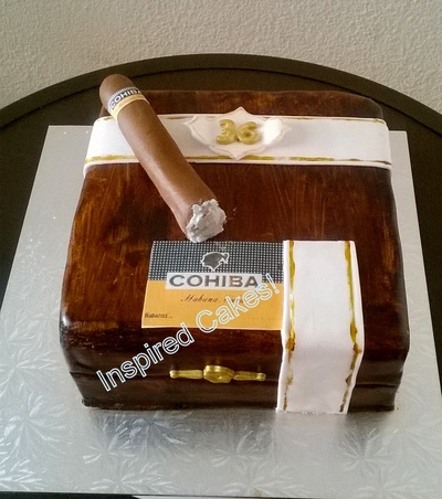 Some Best Cigar Themed Cakes On The Father's Day