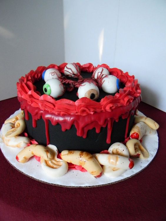 Scary Cakes / Horror themed cakes / Horror Cake Ideas, Part 2