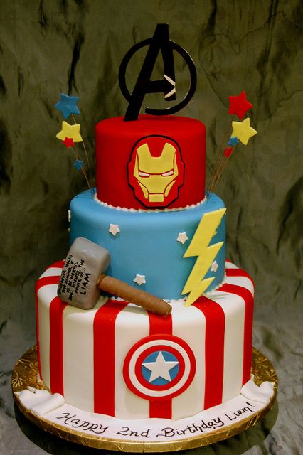 Avengers Cakes 3