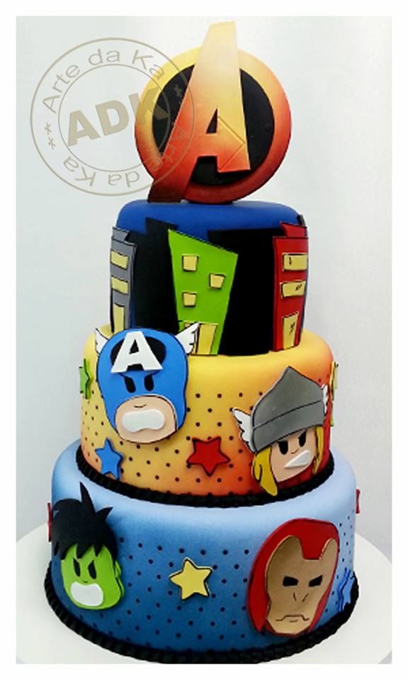 Avengers movie Cakes 