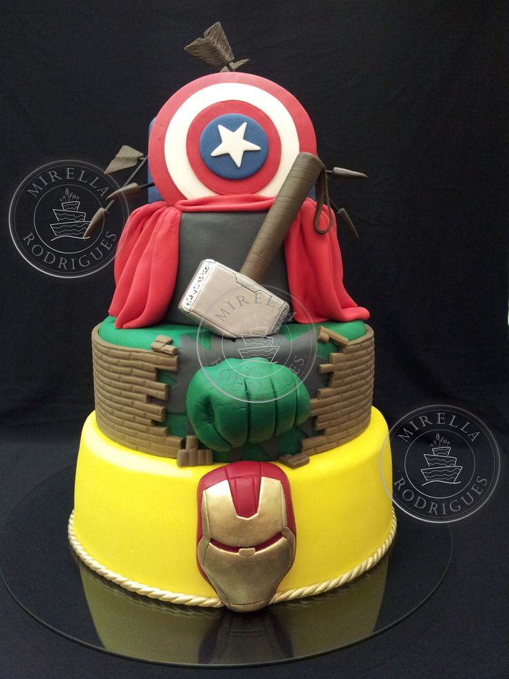 Avengers Cakes 8