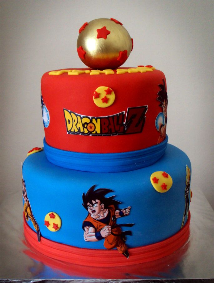 Dragon Ball cakes