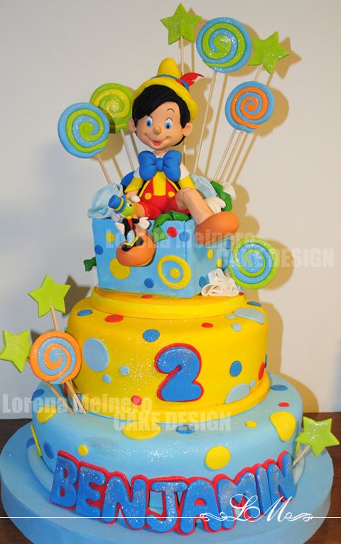 Some Pinocchio Cake Ideas / Pinocchio cake decorations