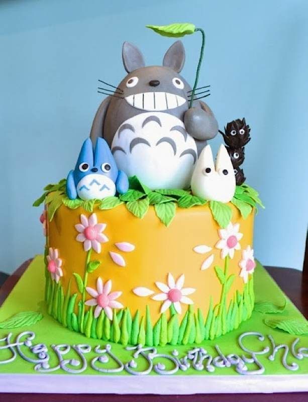 My Neighbor Totoro themed cakes