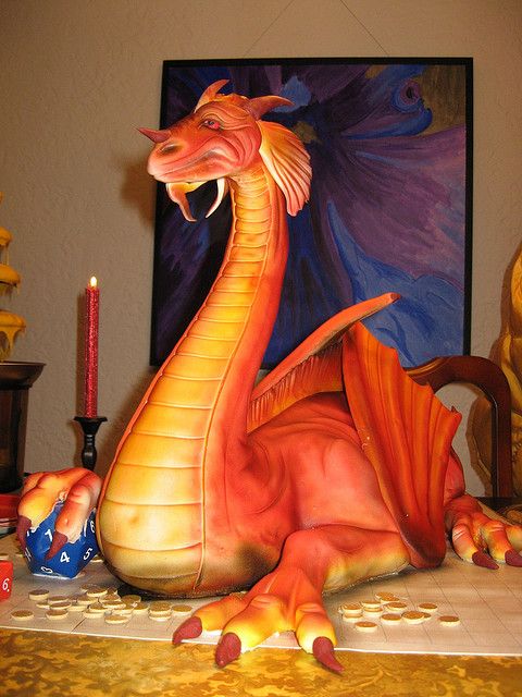 Dragon and Dinosour Cake Ideas
