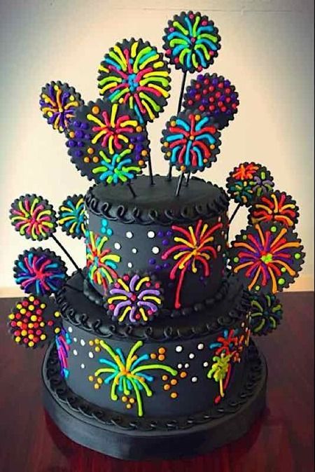 New Year's Eve Cakes ideas - New Year Cake idea