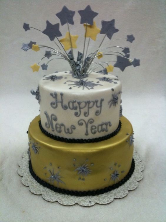 New Year's Eve Cakes ideas - New Year Cake idea
