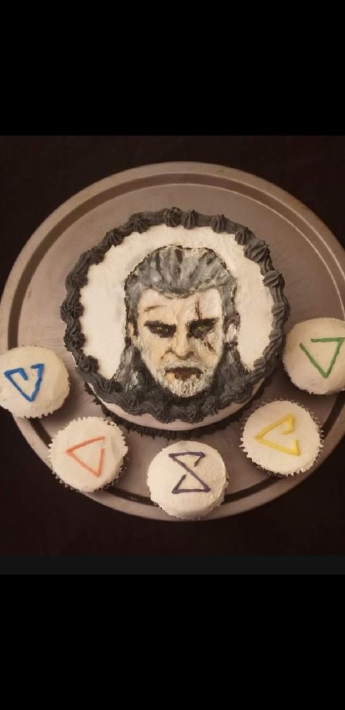 The Witcher Themed Cake - Order Cake Online, Gurgaon, noida, Ghaziabad